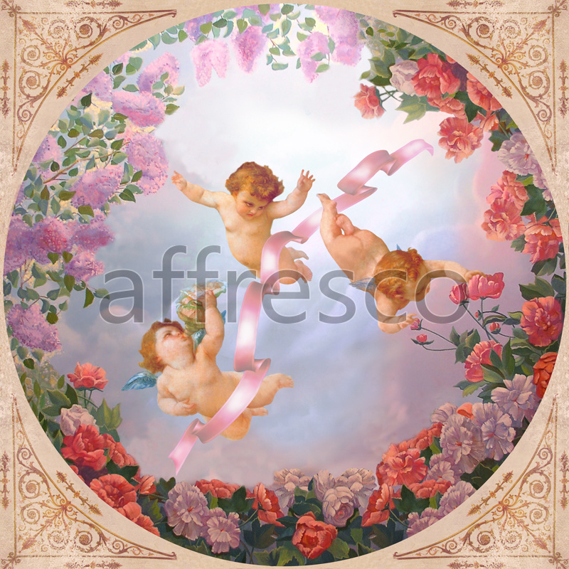 Фрески, Сюжеты для потолков, арт. 9048. Фактура: Beze