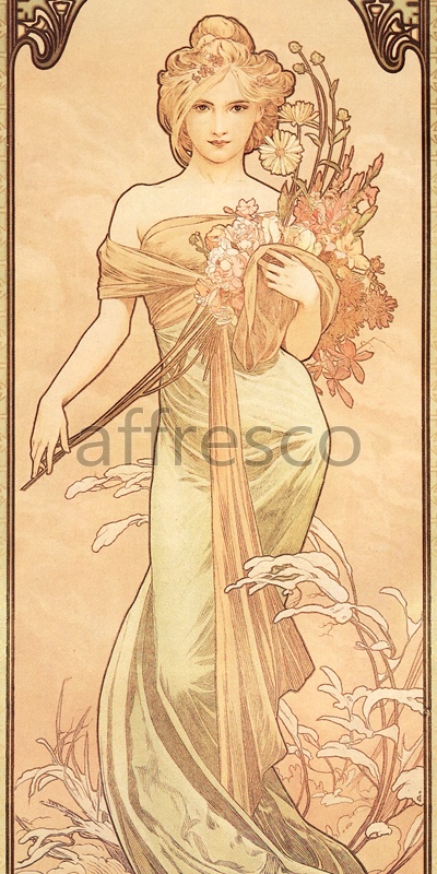 Фрески, Каталог Сюжеты, арт. 3155. Фактура: Beze