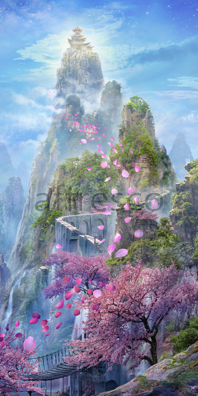 Фрески,  Лучшие пейзажи, арт. 6544. Фактура: Beze
