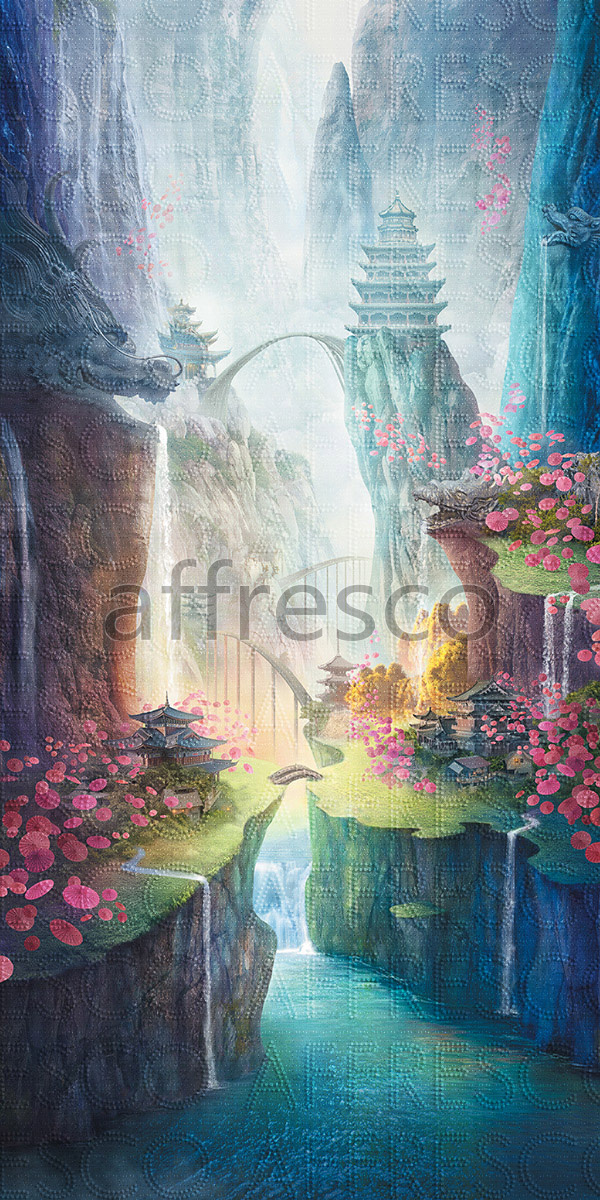 Фрески,  Лучшие пейзажи, арт. 6545. Фактура: Beze