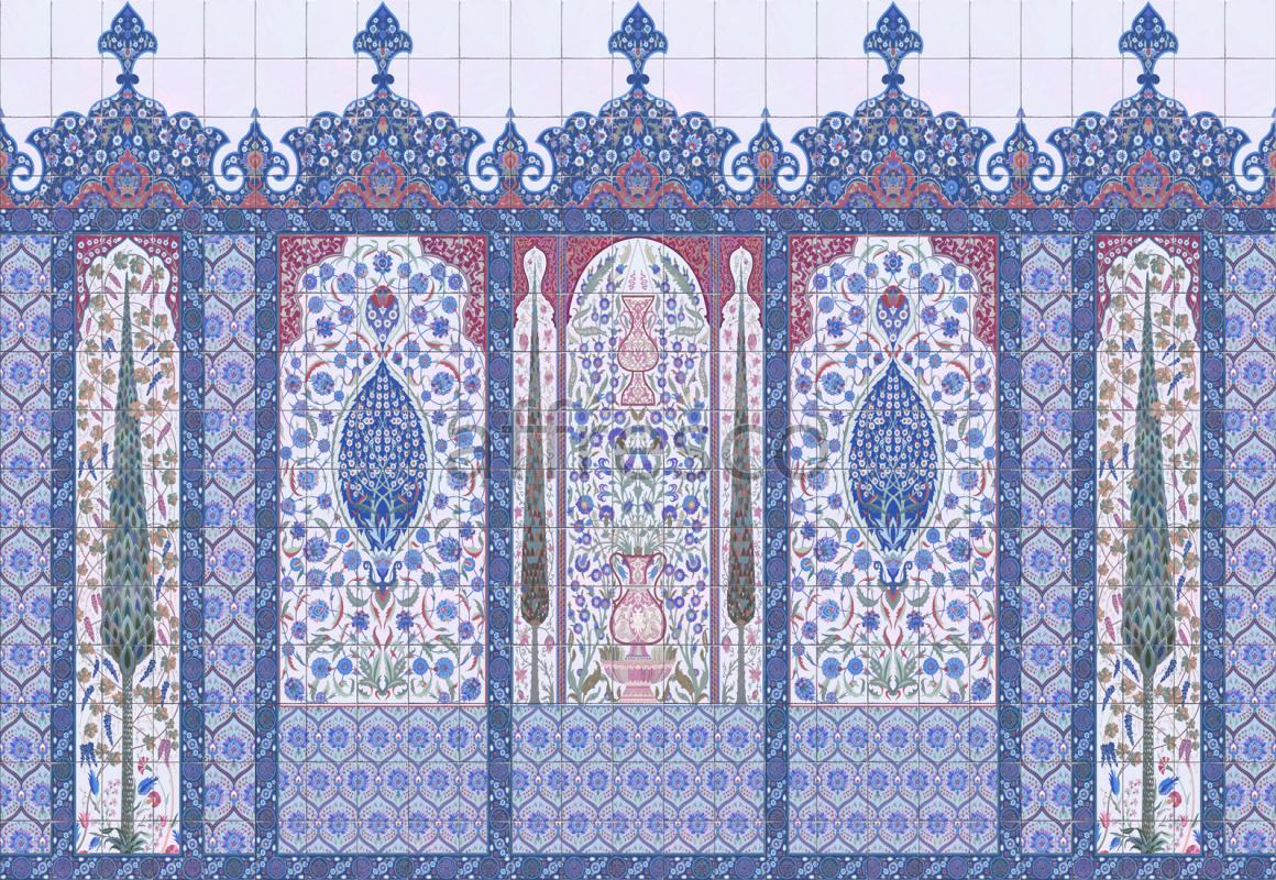 Фреска,  Восточная сказка ,  арт. ID135735. Фактура: Beze