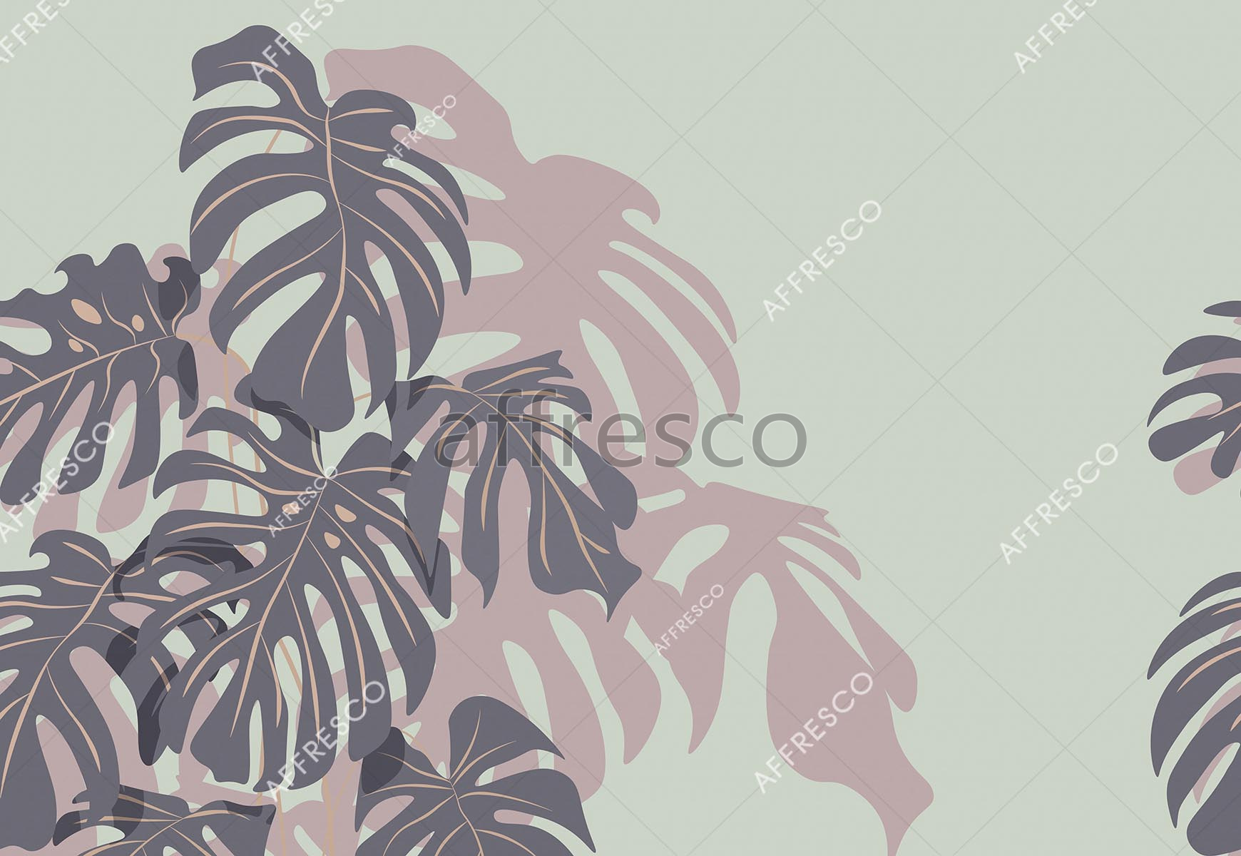 В тени монстеры ,  арт. ID139352. Фактура: Beze