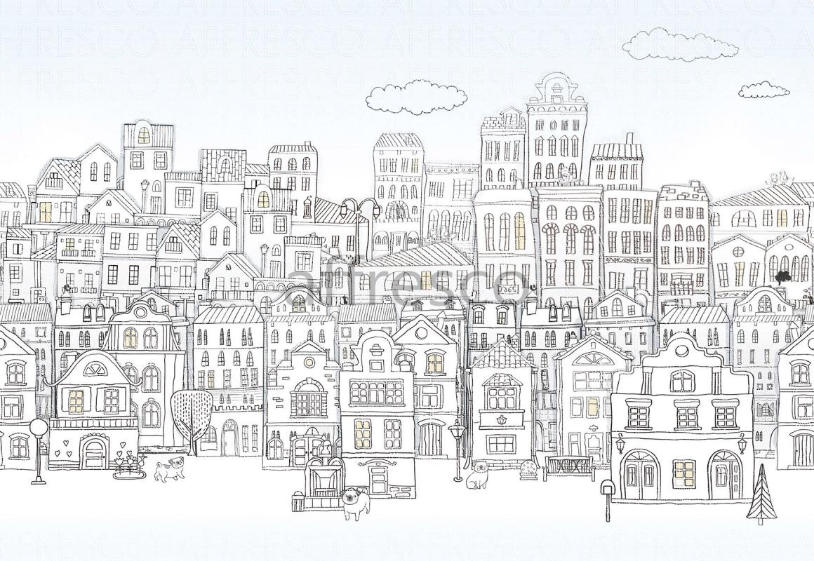 Фрески, Каталог Детские, арт. ID137660. Фактура: Beze