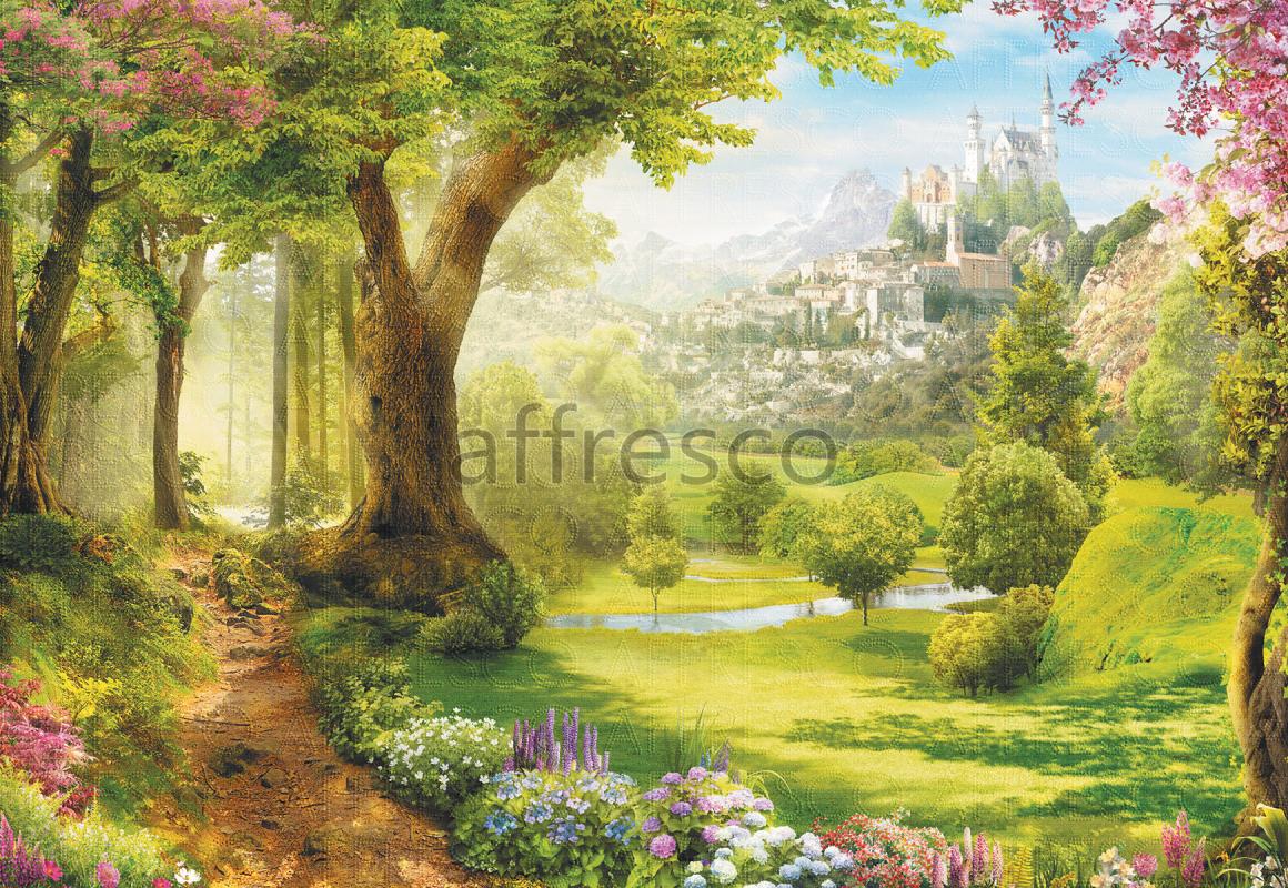 Фрески,  Лучшие пейзажи, арт. ID13365. Фактура: Beze