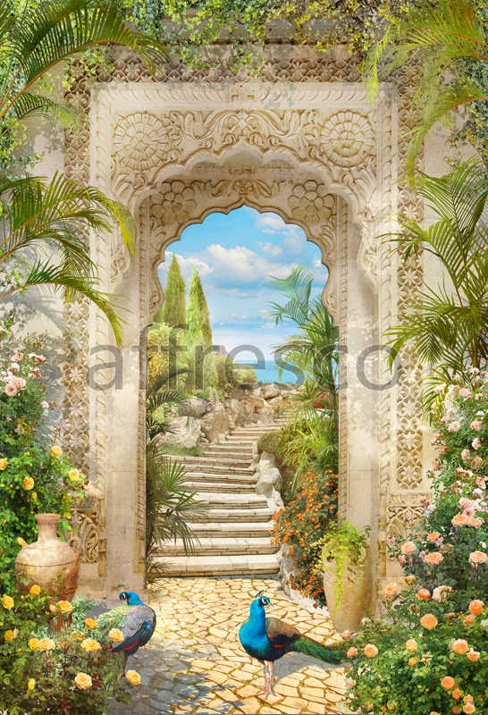 Фрески,  Лучшие пейзажи, арт. 4973. Фактура: Beze