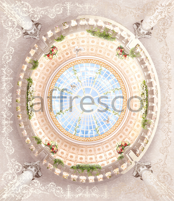Фрески, Сюжеты для потолков, арт. 9801. Фактура: Beze