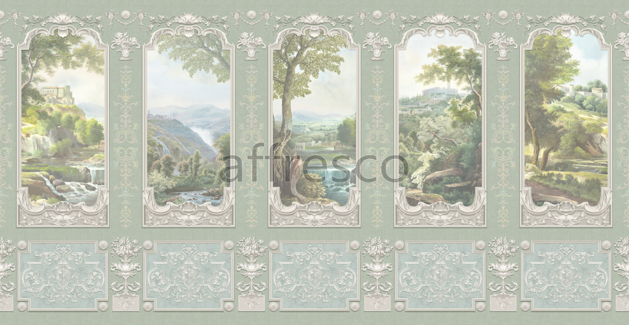 Фрески, Каталог Сюжеты, арт. ID135710. Фактура: Beze