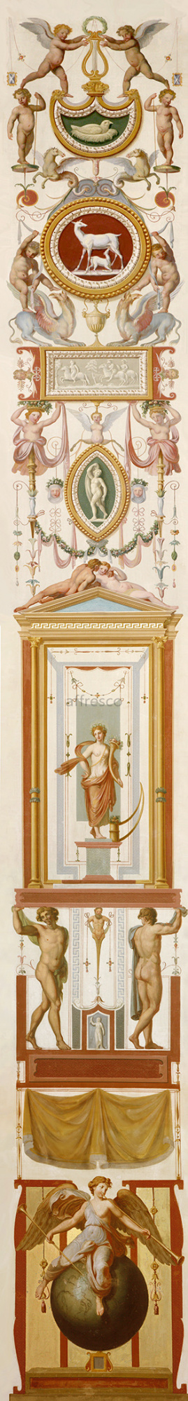 Фрески, Каталог Сюжеты, арт. 5199. Фактура: Beze